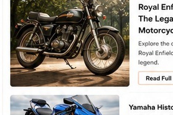 Royal Enfield motorcycle